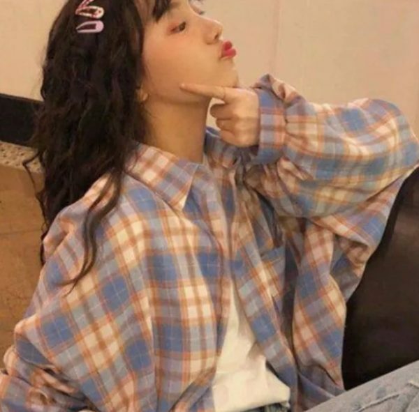 Raelynn Women Plaid Long Sleeve - Y2K Grunge 90S Fashion, Retro Summer Outfits, Y2K Club Style Raelynn Women Plaid Long Sleeve - Y2K Grunge 90S Fashion, Retro Summer Outfits, Y2K Club Style