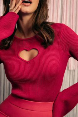 Raquel Sweater - Y2K Summer Grunge, 90S Retro, Pastel Goth, Y2K Club & Party Outfits