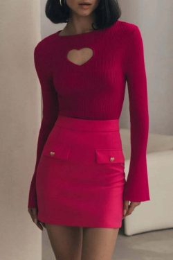 Raquel Sweater - Y2K Summer Grunge, 90S Retro, Pastel Goth, Y2K Club & Party Outfits