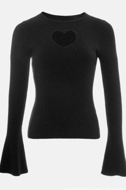 Raquel Sweater - Y2K Summer Grunge, 90S Retro, Pastel Goth, Y2K Club & Party Outfits