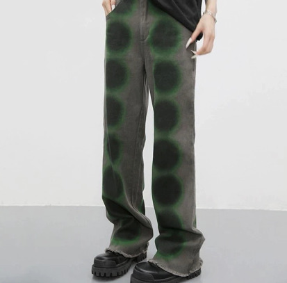 Reni Distressed Baggy Jeans For Women - Y2K Grunge, 90S Fashion, Retro Style, Y2K Summer Outfits