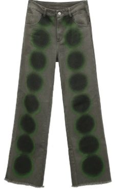 Reni Distressed Baggy Jeans For Women - Y2K Grunge, 90S Fashion, Retro Style, Y2K Summer Outfits