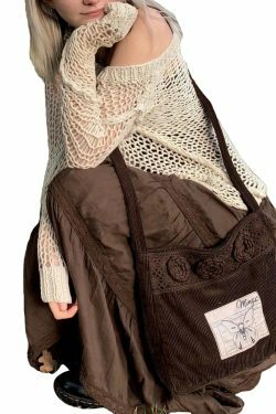 Retro Brown A-Line Long Skirt - Y2K Summer, 90S Grunge, Casual Elastic Waist, Pleated S-L