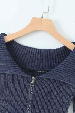 Riley Sweater - Y2K Summer Grunge Outfit, 90S Retro Style, Pastel Goth, Y2K Club & Party