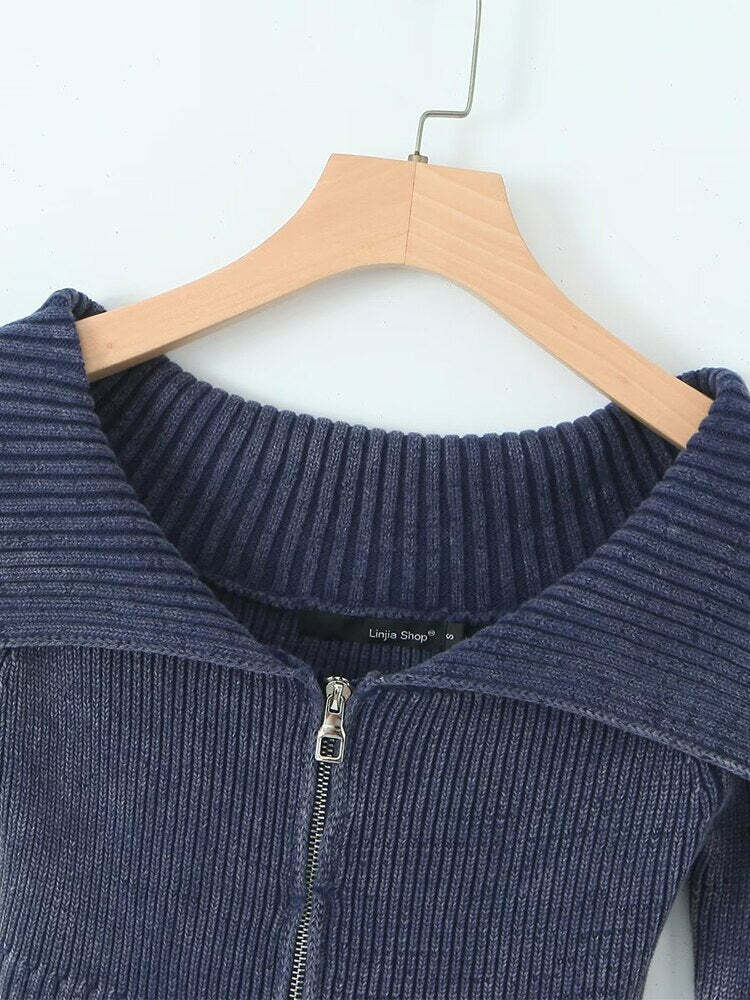 Riley Sweater - Y2K Summer Grunge Outfit, 90S Retro Style, Pastel Goth, Y2K Club & Party Riley Sweater - Y2K Summer Grunge Outfit, 90S Retro Style, Pastel Goth, Y2K Club & Party