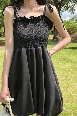 Rimocy Sweet Spaghetti Strap Y2K White Mini Dress - 90S Grunge Summer Party Outfit For Women