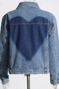 Riva Denim Jacket - Y2K Summer & 90S Grunge Fashion, Retro Style, Y2K Club & Party Outfits