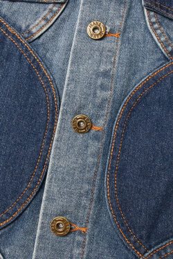 Riva Denim Jacket - Y2K Summer & 90S Grunge Fashion, Retro Style, Y2K Club & Party Outfits