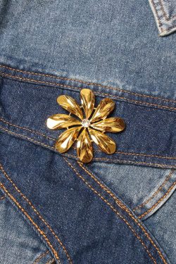 Riva Denim Jacket - Y2K Summer & 90S Grunge Fashion, Retro Style, Y2K Club & Party Outfits