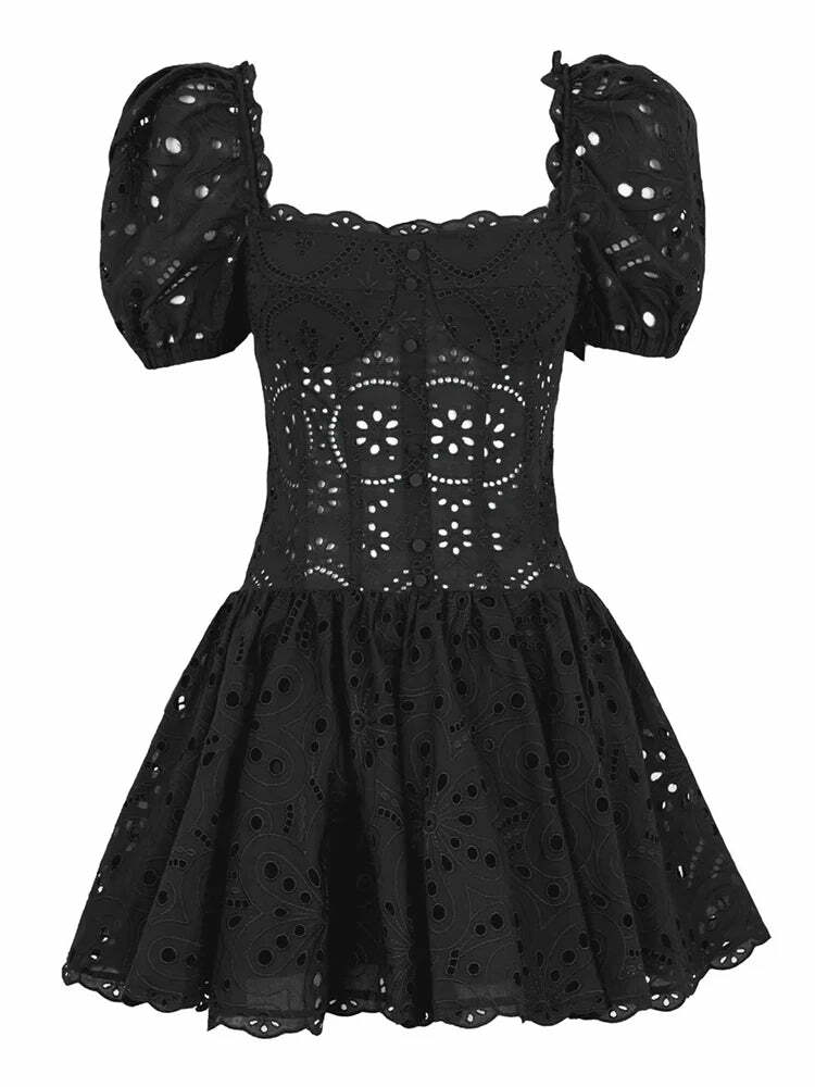 Riviera Mini Dress - Y2K Summer Grunge Outfit, 90S Fashion, Retro Style, Y2K Party & Club