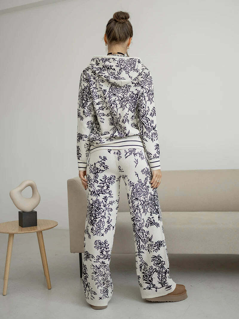 Romana Knitted Two Piece Set - Y2K Summer & 90S Grunge Outfit, Retro Fashion For Women