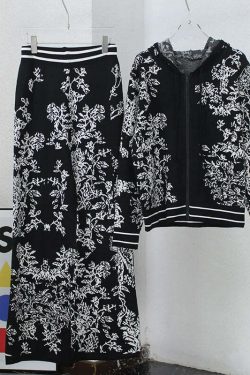 Romana Knitted Two Piece Set - Y2K Summer & 90S Grunge Outfit, Retro Fashion For Women