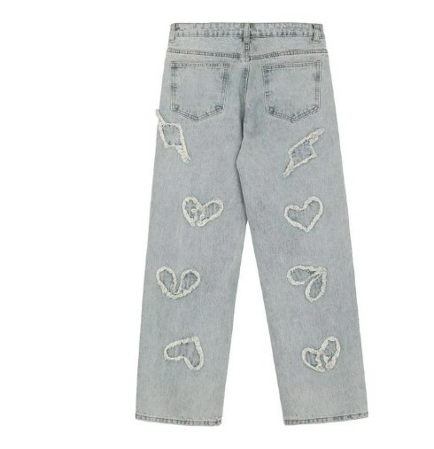 Rosalie Patchwork Retro Jeans - Y2K Summer, 90S Fashion, Grunge, Y2K Club & Party Outfits