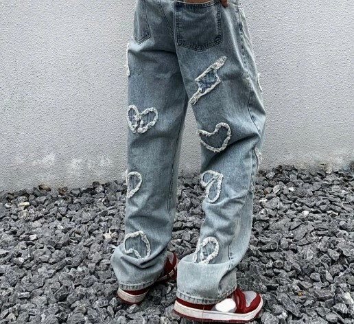 Rosalie Patchwork Retro Jeans - Y2K Summer, 90S Fashion, Grunge, Y2K Club & Party Outfits