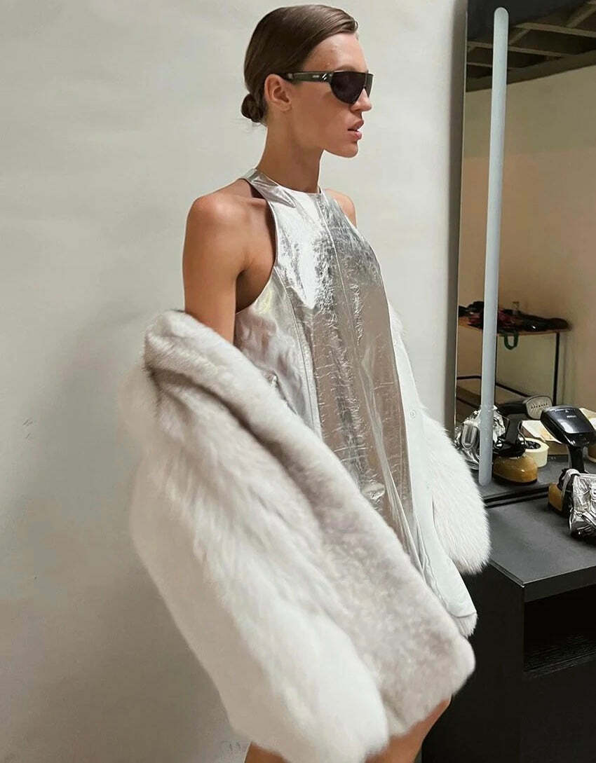 Rosaulin Mini Dress - Y2K Summer Grunge Outfit, 90S Fashion, Retro Style, Pastel Goth Rosaulin Mini Dress - Y2K Summer Grunge Outfit, 90S Fashion, Retro Style, Pastel Goth