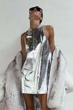 Rosaulin Mini Dress - Y2K Summer Grunge Outfit, 90S Fashion, Retro Style, Pastel Goth