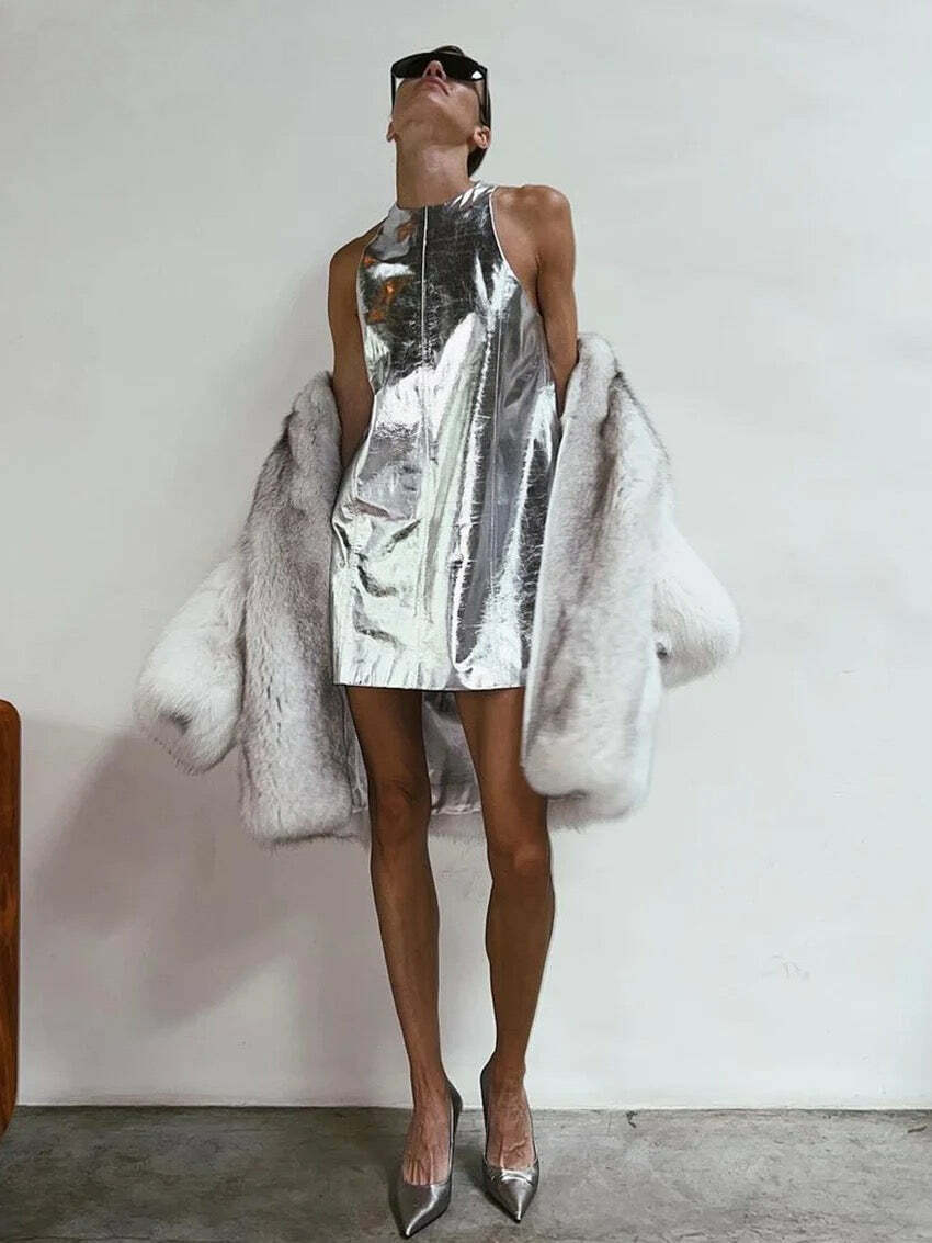 Rosaulin Mini Dress - Y2K Summer Grunge Outfit, 90S Fashion, Retro Style, Pastel Goth Rosaulin Mini Dress - Y2K Summer Grunge Outfit, 90S Fashion, Retro Style, Pastel Goth