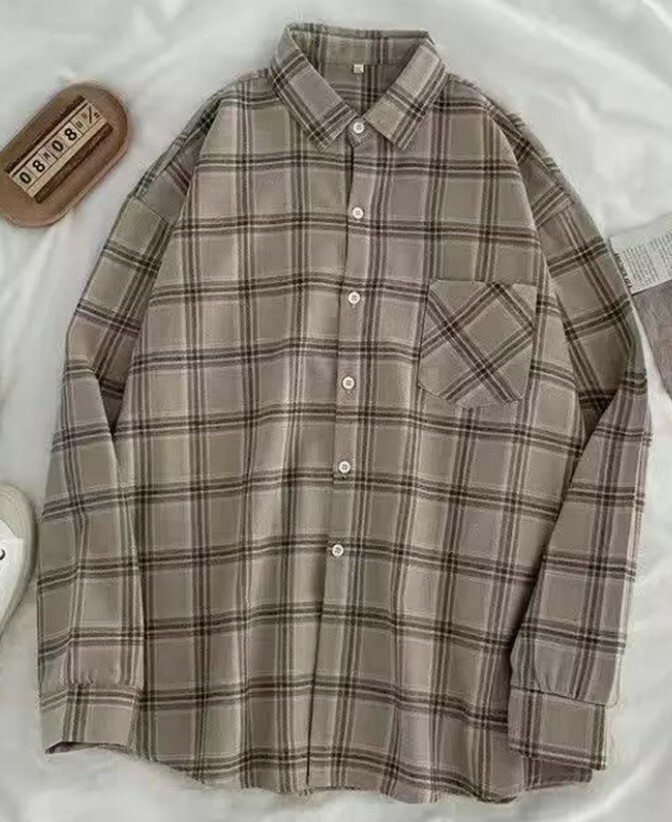 Rylee Vintage Plaid Long Sleeve - Y2K Grunge, 90S Fashion, Retro Summer Outfit Rylee Vintage Plaid Long Sleeve - Y2K Grunge, 90S Fashion, Retro Summer Outfit