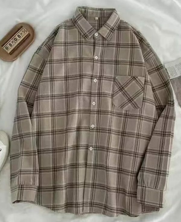 Rylee Vintage Plaid Long Sleeve - Y2K Grunge, 90S Fashion, Retro Summer Outfit Rylee Vintage Plaid Long Sleeve - Y2K Grunge, 90S Fashion, Retro Summer Outfit