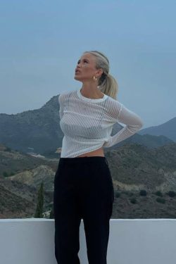 Sabrina Blouse - Y2K Summer Grunge Top, 90S Retro Style, Perfect For Y2K Party & Club Out