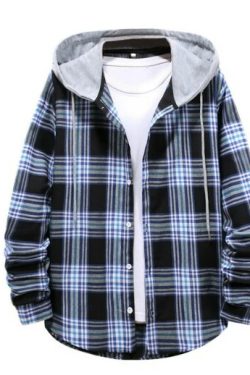 Serenity Hooded Loose Shirt - Y2K Summer Grunge, 90S Retro, Pastel Goth, Y2K Club & Party Out