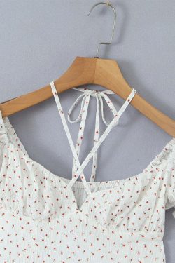 Serenity Mini Dress - Y2K Summer Outfit, 90S Fashion, Grunge, Retro Style, Y2K Party Look