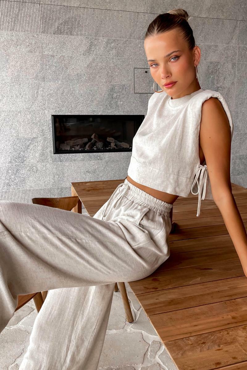 Shilo Linen Set - Y2K Summer & 90S Grunge Outfits, Retro Style, Y2K Party & Club Fashion Shilo Linen Set - Y2K Summer & 90S Grunge Outfits, Retro Style, Y2K Party & Club Fashion