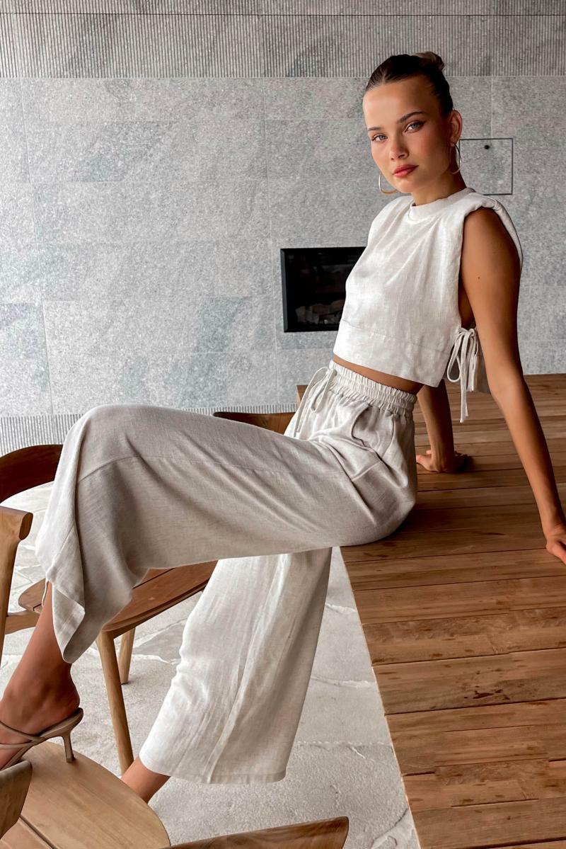 Shilo Linen Set - Y2K Summer & 90S Grunge Outfits, Retro Style, Y2K Party & Club Fashion Shilo Linen Set - Y2K Summer & 90S Grunge Outfits, Retro Style, Y2K Party & Club Fashion