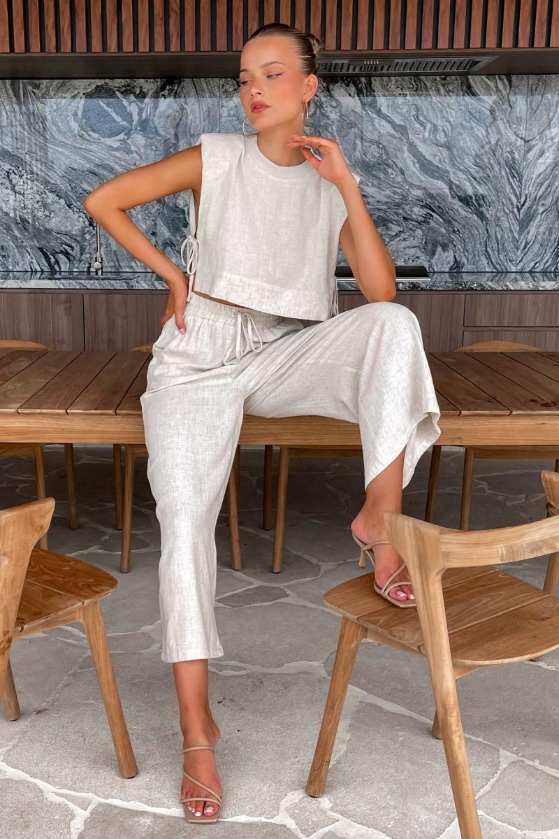 Shilo Linen Set - Y2K Summer & 90S Grunge Outfits, Retro Style, Y2K Party & Club Fashion Shilo Linen Set - Y2K Summer & 90S Grunge Outfits, Retro Style, Y2K Party & Club Fashion