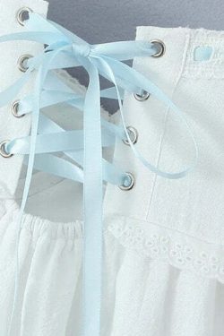 Shira Mini Dress - Y2K Summer Grunge Outfit, 90S Fashion, Retro Style, Pastel Goth, Y2K Party