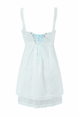 Shira Mini Dress - Y2K Summer Grunge Outfit, 90S Fashion, Retro Style, Pastel Goth, Y2K Party