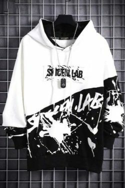 Skicen Lab Y2K Grunge Hoodie - 90S Retro Summer Outfit, Pastel Goth, Y2K Club & Party Fashion