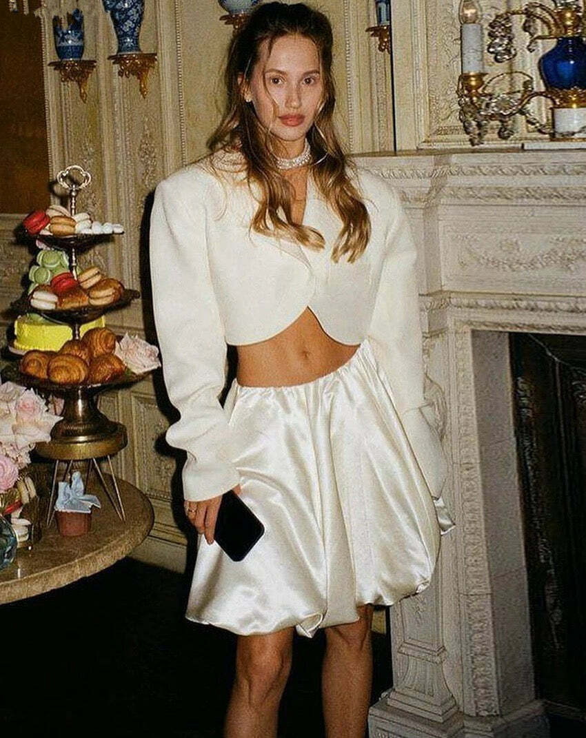 Sofiana Two Piece Set - Y2K Summer & 90S Grunge Outfit, Retro Y2K Fashion, Baby Tees & Sk Sofiana Two Piece Set - Y2K Summer & 90S Grunge Outfit, Retro Y2K Fashion, Baby Tees & Sk