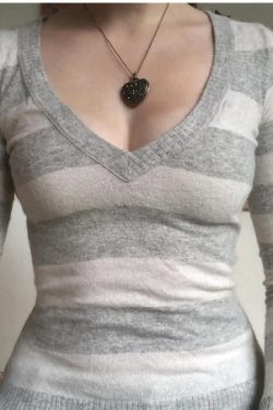 Sophia Striped Long Sleeve Top - Y2K Summer, 90S Fashion, Grunge, Retro, Pastel Goth Outfit