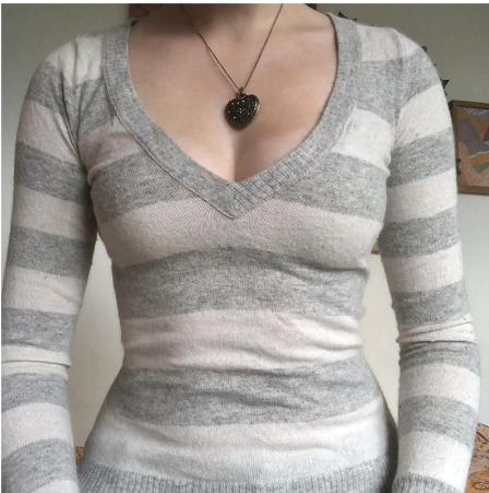 Sophia Striped Long Sleeve Top - Y2K Summer, 90S Fashion, Grunge, Retro, Pastel Goth Outfit Sophia Striped Long Sleeve Top - Y2K Summer, 90S Fashion, Grunge, Retro, Pastel Goth Outfit