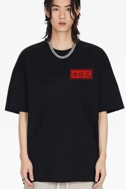 Spider Lily Shirt - Y2K Summer Grunge Top, 90S Fashion, Retro Y2K Club Outfit, Pastel Goth Style