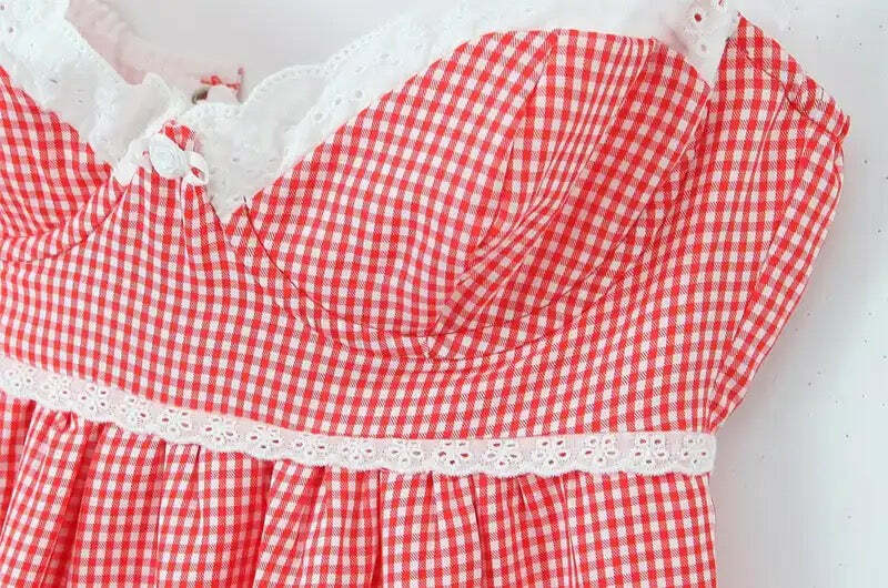 Stela Mini Dress - Y2K Summer Grunge Outfit, 90S Fashion, Retro Style, Y2K Party & Club Look