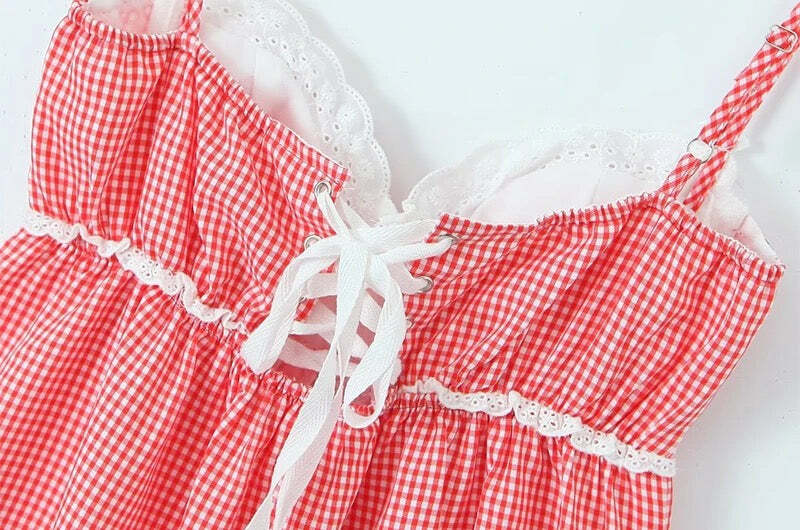 Stela Mini Dress - Y2K Summer Grunge Outfit, 90S Fashion, Retro Style, Y2K Party & Club Look