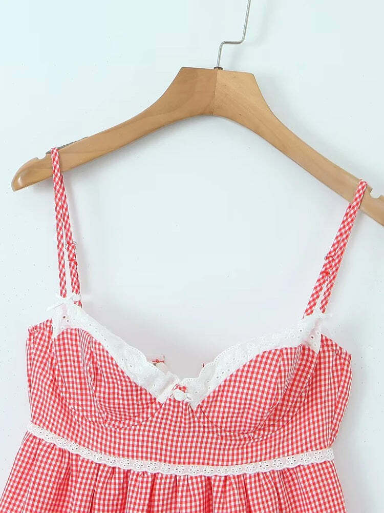 Stela Mini Dress - Y2K Summer Grunge Outfit, 90S Fashion, Retro Style, Y2K Party & Club Look