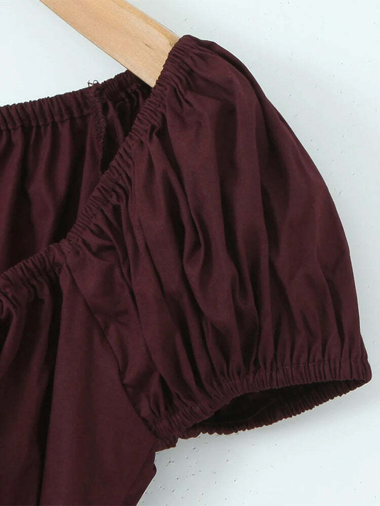 Suri Crop Top - Y2K Summer Grunge, 90S Retro, Pastel Goth, Y2K Party & Club Outfits Suri Crop Top - Y2K Summer Grunge, 90S Retro, Pastel Goth, Y2K Party & Club Outfits