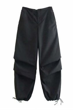 Tawnie Cargo Trousers - Y2K Summer Grunge, 90S Retro, Pastel Goth, Y2K Club & Party