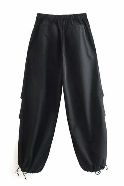 Tawnie Cargo Trousers - Y2K Summer Grunge, 90S Retro, Pastel Goth, Y2K Club & Party