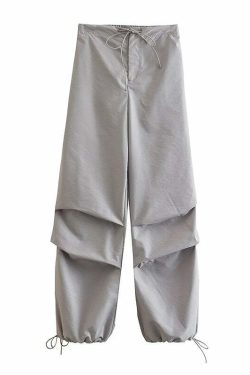 Tawnie Cargo Trousers - Y2K Summer Grunge, 90S Retro, Pastel Goth, Y2K Club & Party