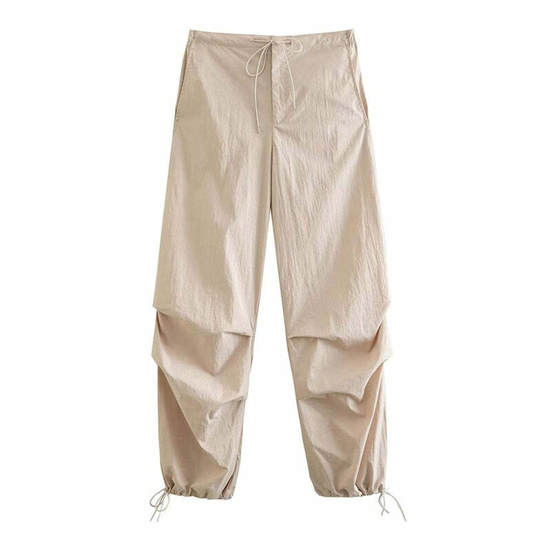 Tawnie Cargo Trousers - Y2K Summer Grunge, 90S Retro, Pastel Goth, Y2K Club & Party Tawnie Cargo Trousers - Y2K Summer Grunge, 90S Retro, Pastel Goth, Y2K Club & Party