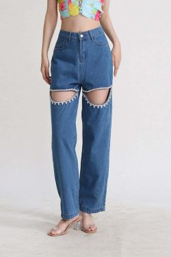 Teagan Jeans: Y2K Summer Grunge & 90S Retro Style For Trendy Y2K Outfits And Party Looks