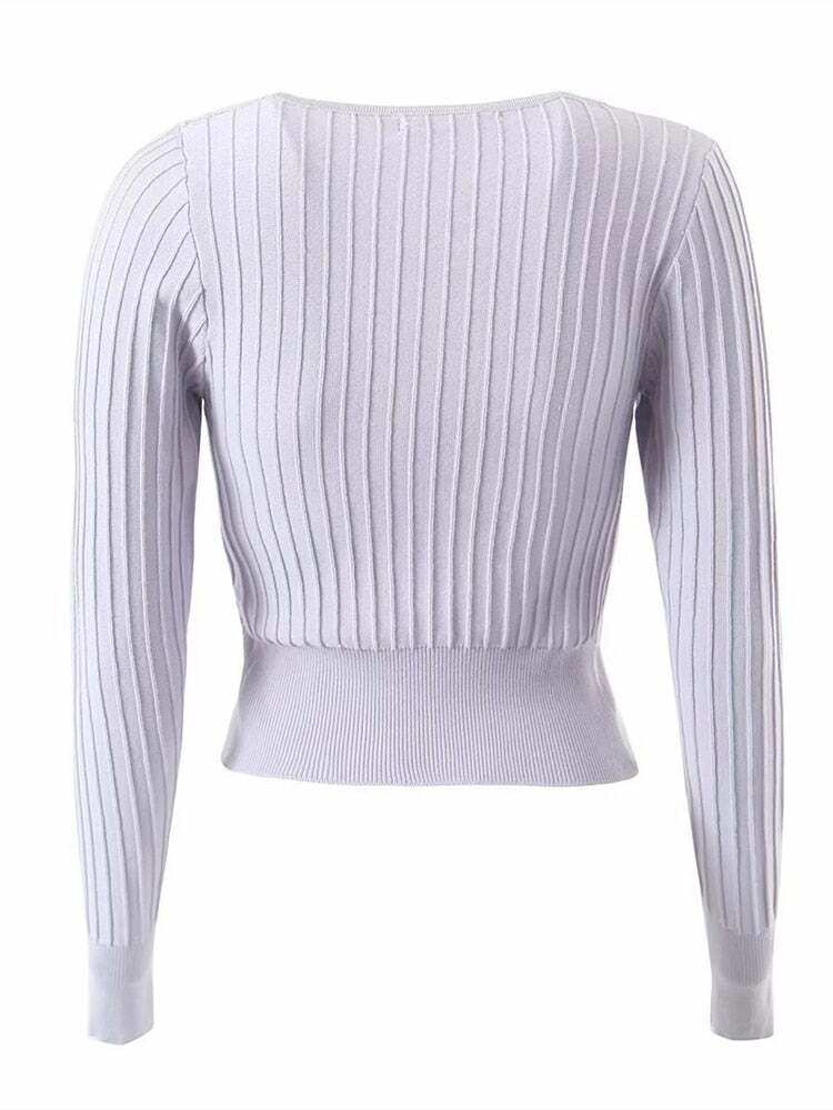 Thalia Sweater - Y2K Summer Grunge Outfit, 90S Fashion, Retro Style, Pastel Goth, Y2K Club Look Thalia Sweater - Y2K Summer Grunge Outfit, 90S Fashion, Retro Style, Pastel Goth, Y2K Club Look