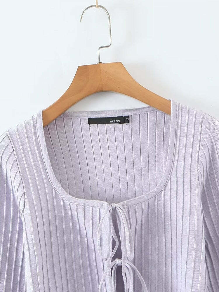 Thalia Sweater - Y2K Summer Grunge Outfit, 90S Fashion, Retro Style, Pastel Goth, Y2K Club Look Thalia Sweater - Y2K Summer Grunge Outfit, 90S Fashion, Retro Style, Pastel Goth, Y2K Club Look