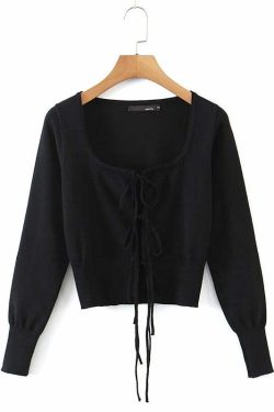 Thalia Sweater - Y2K Summer Grunge Outfit, 90S Fashion, Retro Style, Pastel Goth, Y2K Club Look