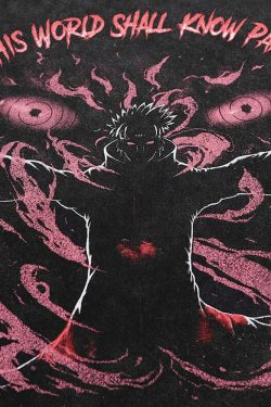 This World Shall Know Pain Shirt - Y2K Grunge, 90S Fashion, Retro Summer & Party Outfits