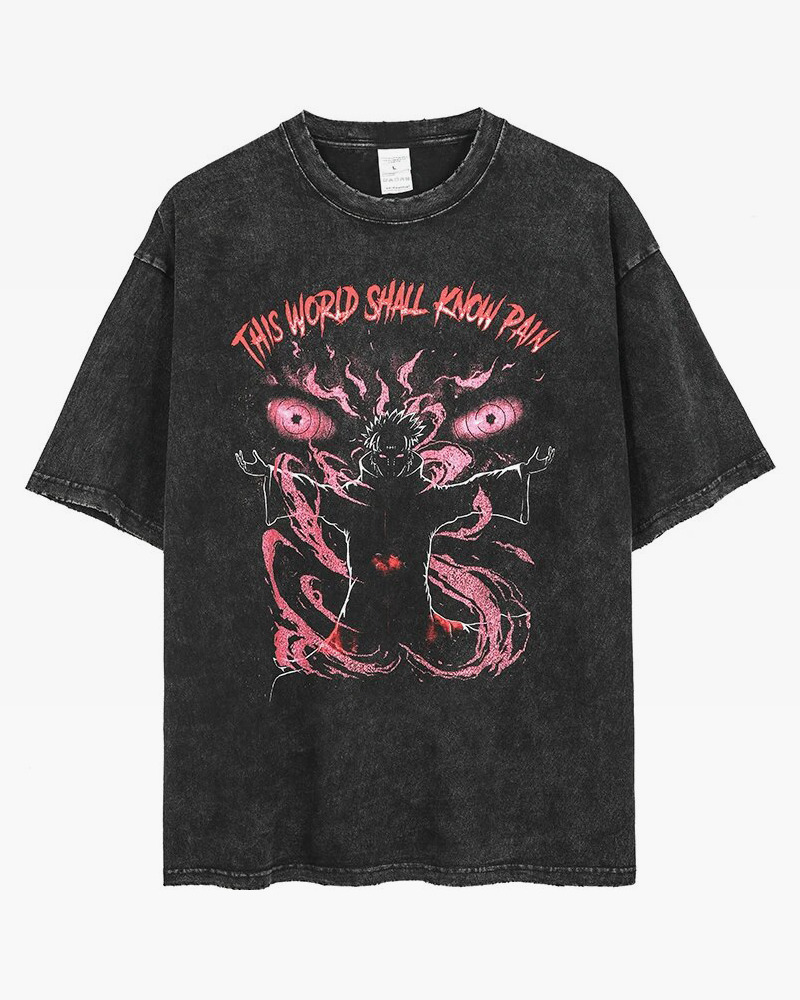 This World Shall Know Pain Shirt - Y2K Grunge, 90S Fashion, Retro Summer & Party Outfits